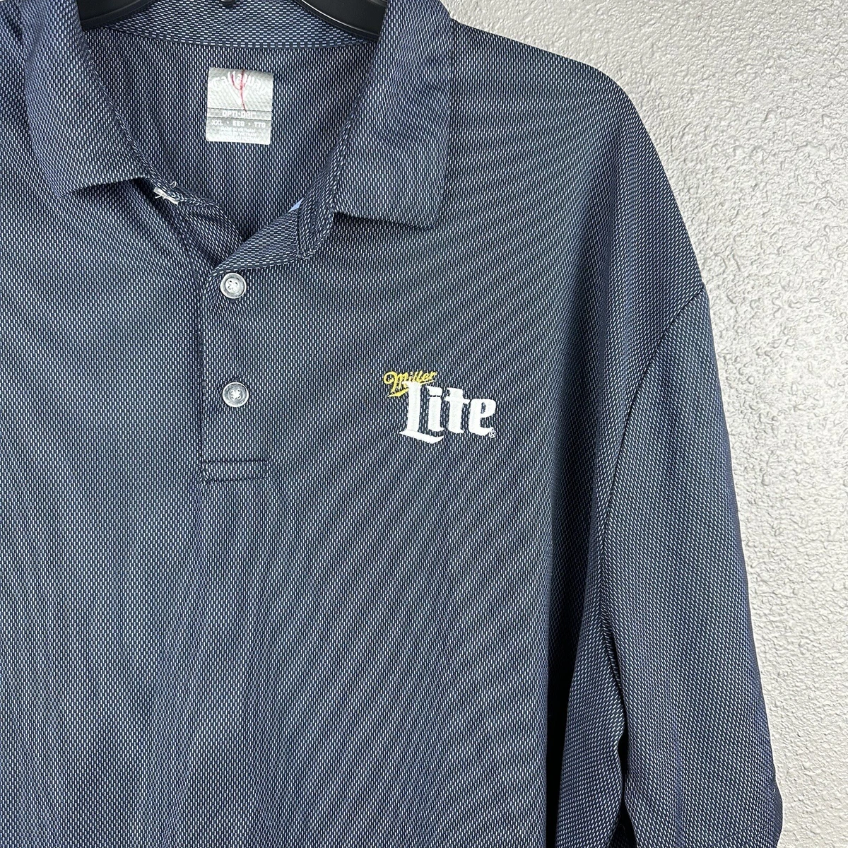 Miller lite golf polo sale