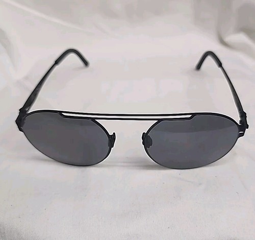 Ovvo Pilotenbrille 3730 mattschwarz leichte starke Titan Sonnenbrille - Bild 4 von 6