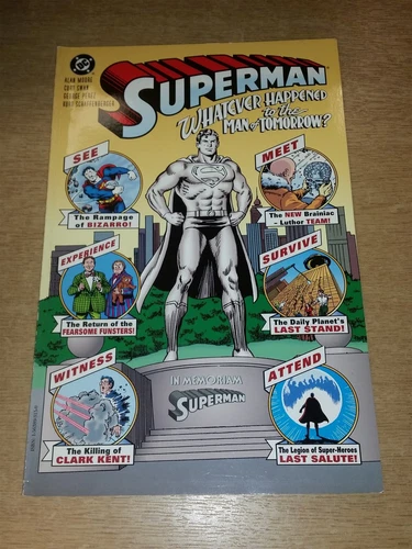 SUPERMAN WHATEVER HAPPENED TO THE MAN OF TOMORROW DC COMICS TPB PAPERBACK <