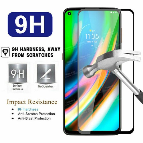 For Motorola Moto G9 Plus Camera Lens + Tempered Glass Full Screen Protector - Zdjęcie 5 z 16