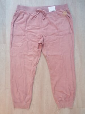 Women's - MATALAN - Elasticated Drawstring Pink Linen Trousers - 20 UK - BNWTS!