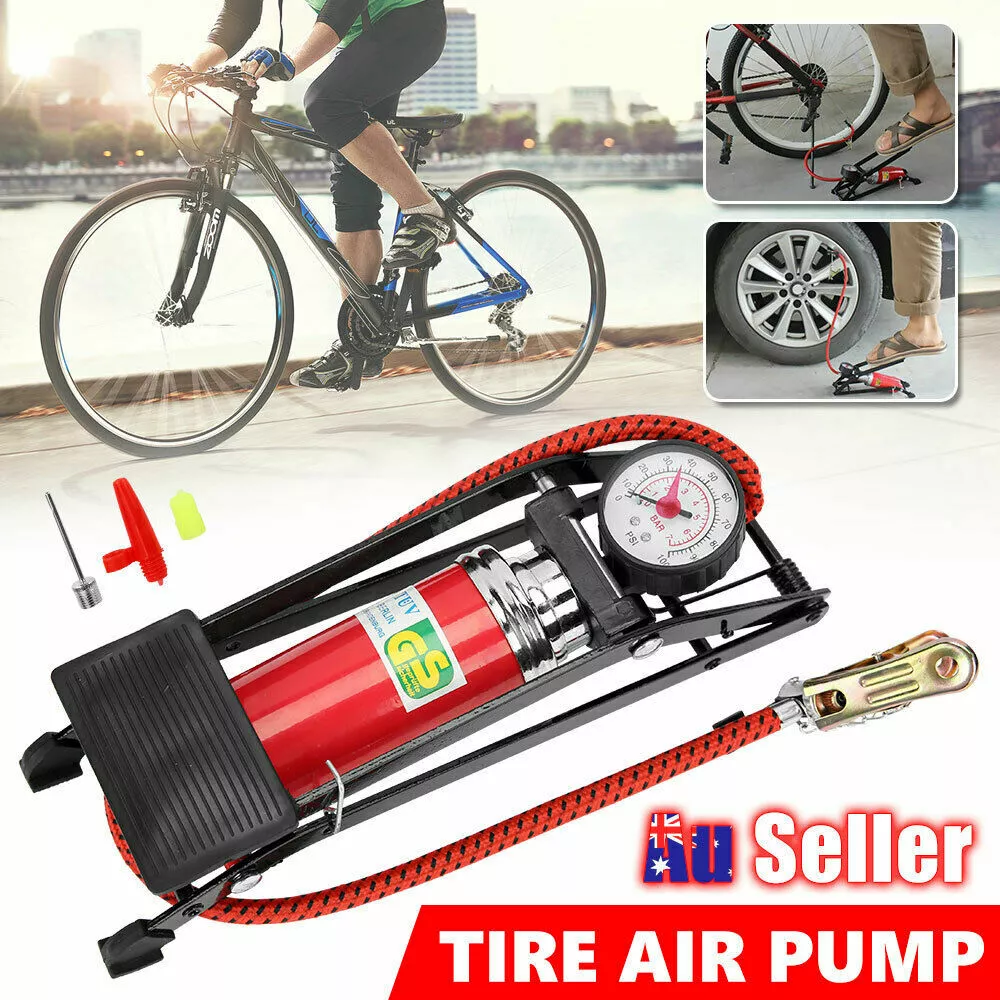 Bicycle pump 2024 for car tire