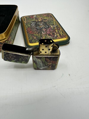 1995 Zippo Mysteries of the Forest Limited Edition Used 1995 Zippo Mysteries of the Forest Limited Edition Used
