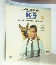 K-9 - With James Belushi - English Cover - NTSC Version - Excellent Laserdisc