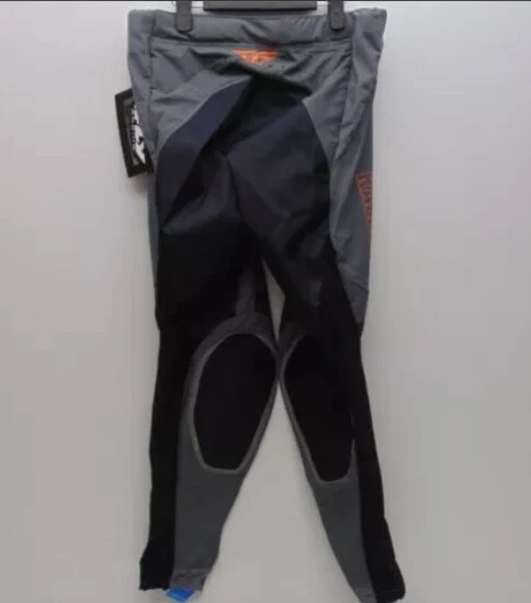 Pantalones Fly Racing Lite Gris/Naranja/Negro Talla 34 Foto 2 de 3