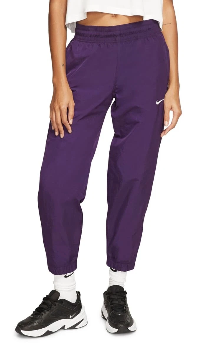 NEW Nike NRG Women's Cropped Track Pants - CQ4003-525 - Purple