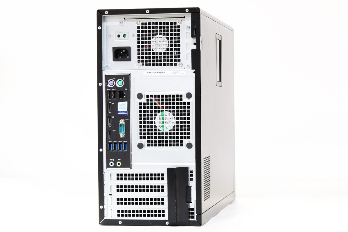 Dell Precision 3620 Tower Intel i5-7500 3.4GHz 16GB RAM 500GB SSD+