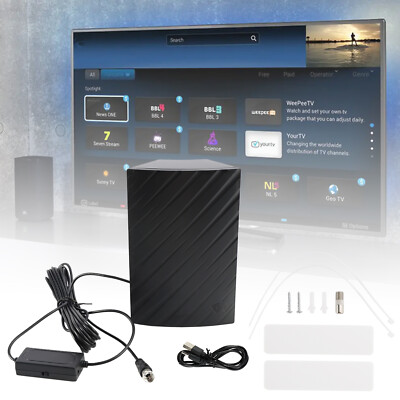 ATSC Indoor and Outdoor Digital TV Antenna Home DVB-T2 DTMB ISDB TV Antenna US