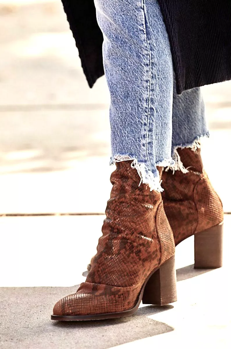 Elle block heel boot free clearance people