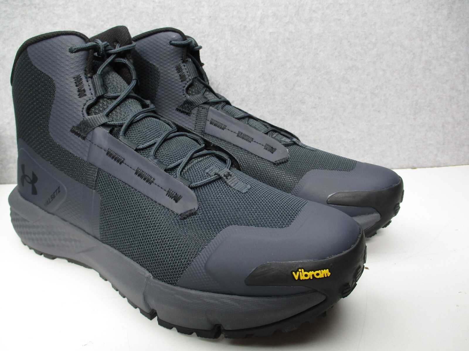 Under Armour Charged Valsetz Mid 6" Boots Tactical Dark Gray Mens Sz 10.5 thumbnail 3