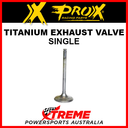 ProX Racing Titanium Exhaust Valve - High-Temp Performance For Suzuki RM-Z 450 2005-2006
