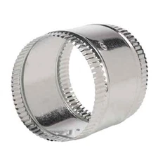 Master Flow 6 in. Flexible Duct and Sheet Metal Connector Splice Collar (4 Pack)