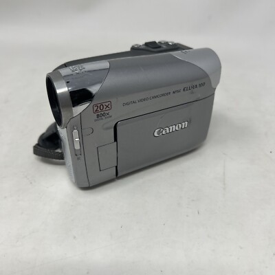 As Is For Parts Canon ELURA 100 MiniDV Digital Video Camcorder