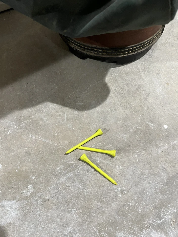 Ofertas👍Bolsa de golf vintage profesional clásica de lona verde y cuero 13 hierros y 3 camisetas Foto 4 de 4