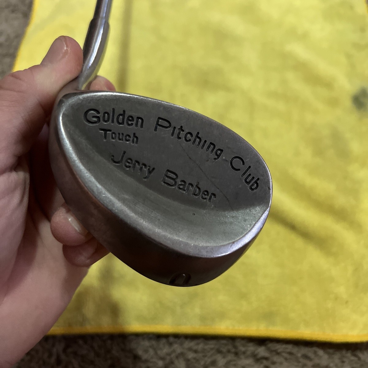 Jerry Barber Golden Touch Pitching Club Wedge Large Face Rare Inch