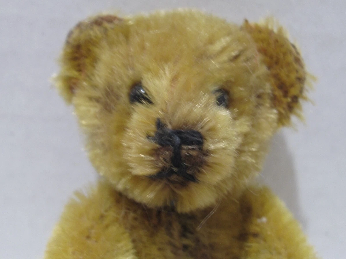 Antique Perfume Teddy Bear German Schuco Gold Mohair 1920s