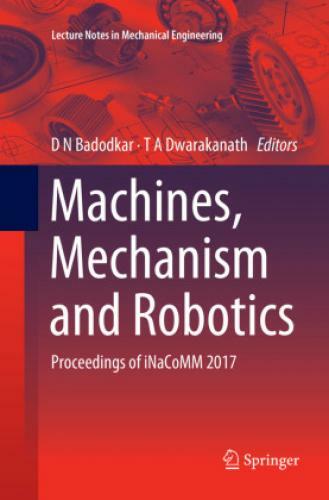 Thumbnail - Machines, Mechanism And Robotics Proceedings Of Inacomm 2017 5752