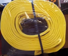 SUPER DUTY Tow Recovery Strap 6" X 30' 82,000 Lbs Break Strength Heavy USA Rope