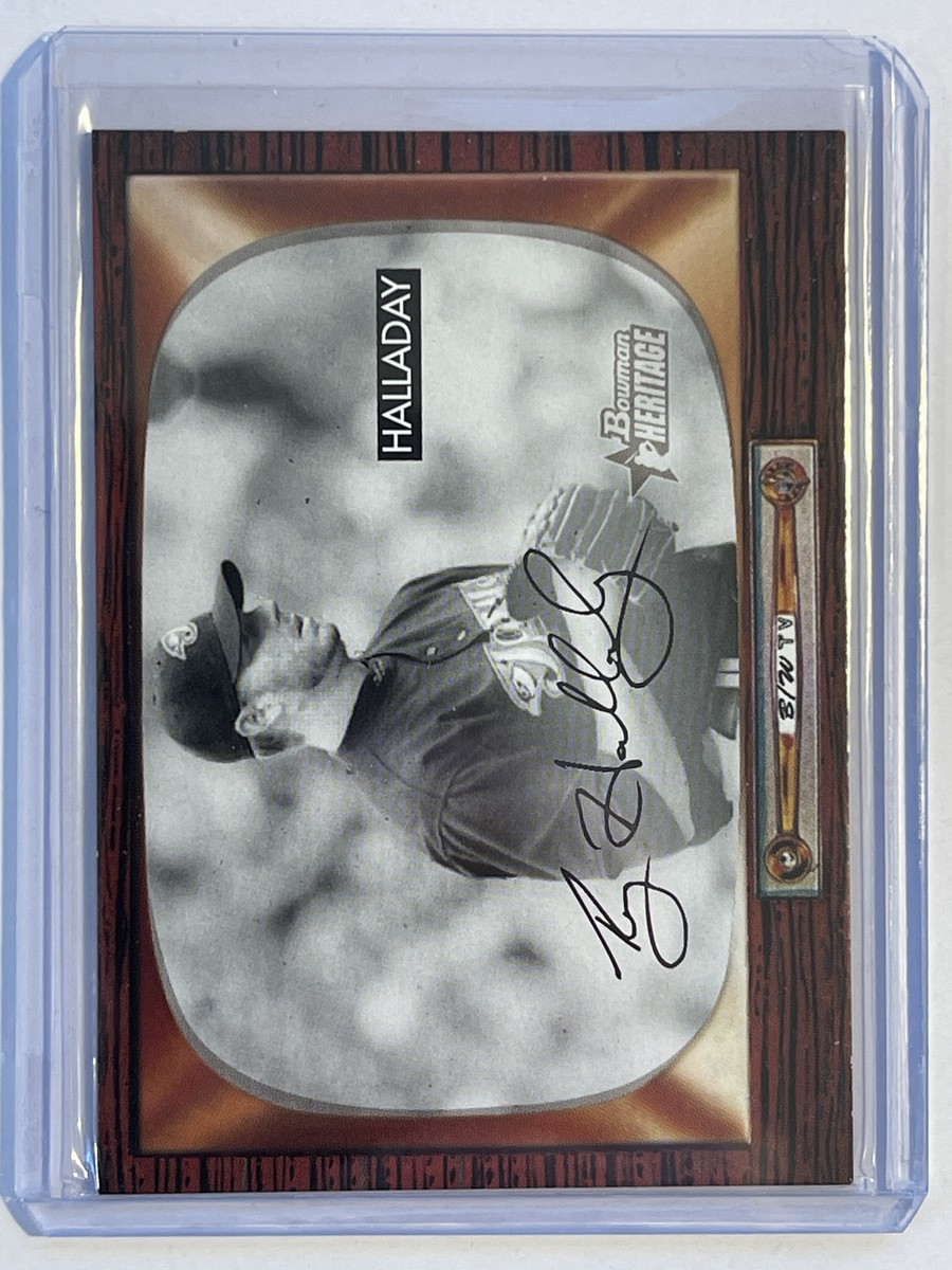 2004 Bowman Heritage #120 Roy Halladay Black and White | eBay