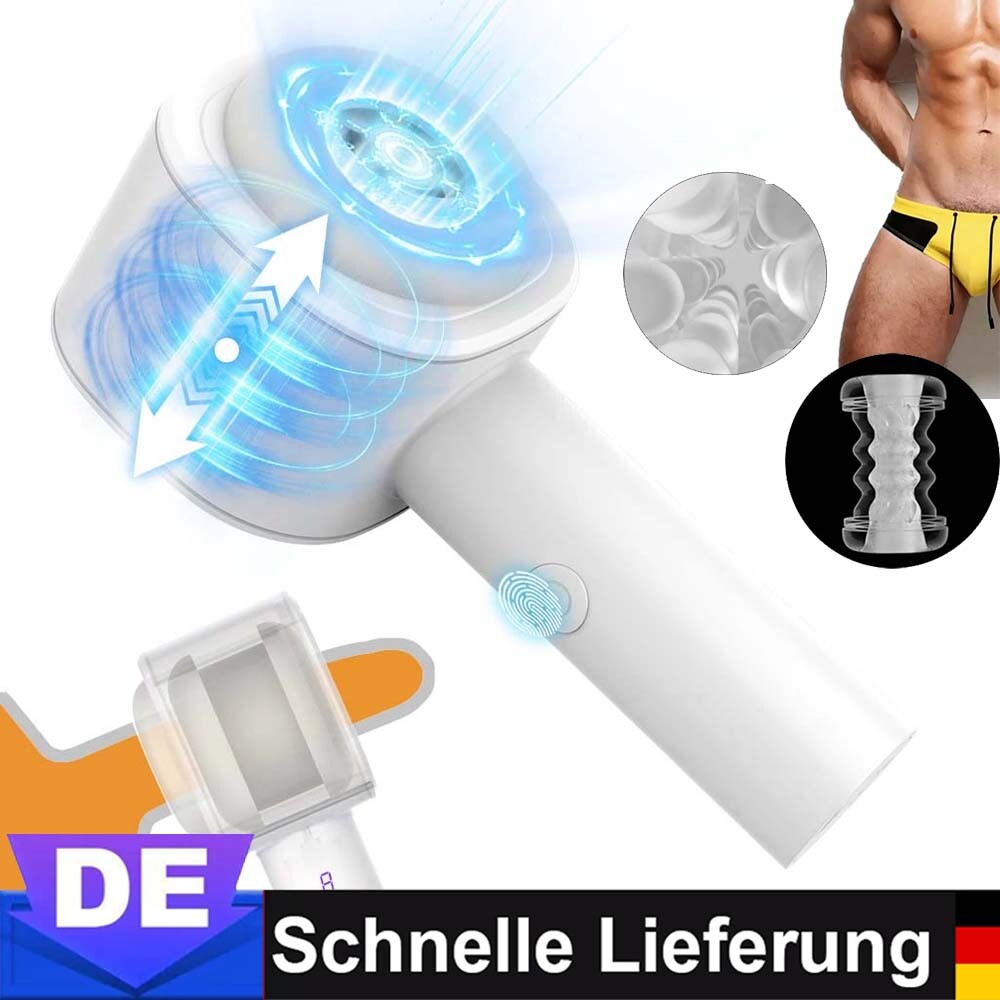 Elektrischer Masturbator Mann Handfrei Cup Blowjob Spielzeug für die Männer