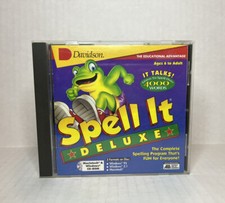 Spell It Deluxe Macintosh Windows 95 / 3.1 CD ROM Mac Windows