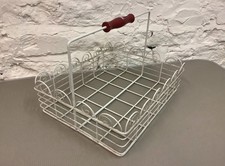 WIRE TRUG STYLE BASKET ~ SHABBY CHIC