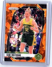 2024 Panini Prizm WNBA #88 Sami Whitcomb Ice Orange Prizms