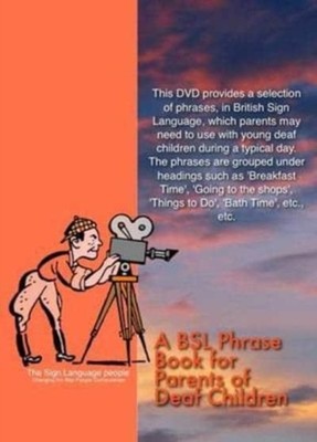 BSL PHRASE BOOK FOR PARENTS CHILD DVD by LEE, JOHN CD Rom / CD Audio Self Help