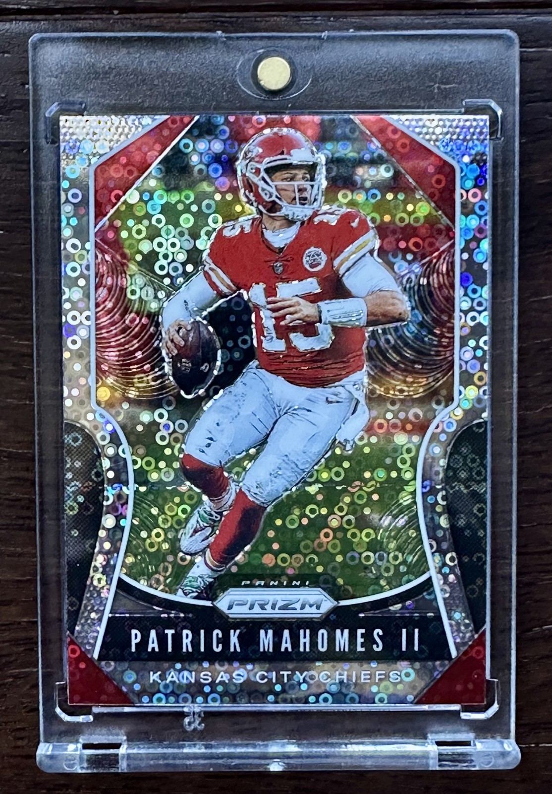 PATRICK MAHOMES II #210 2019 PANINI PRIZM DISCO