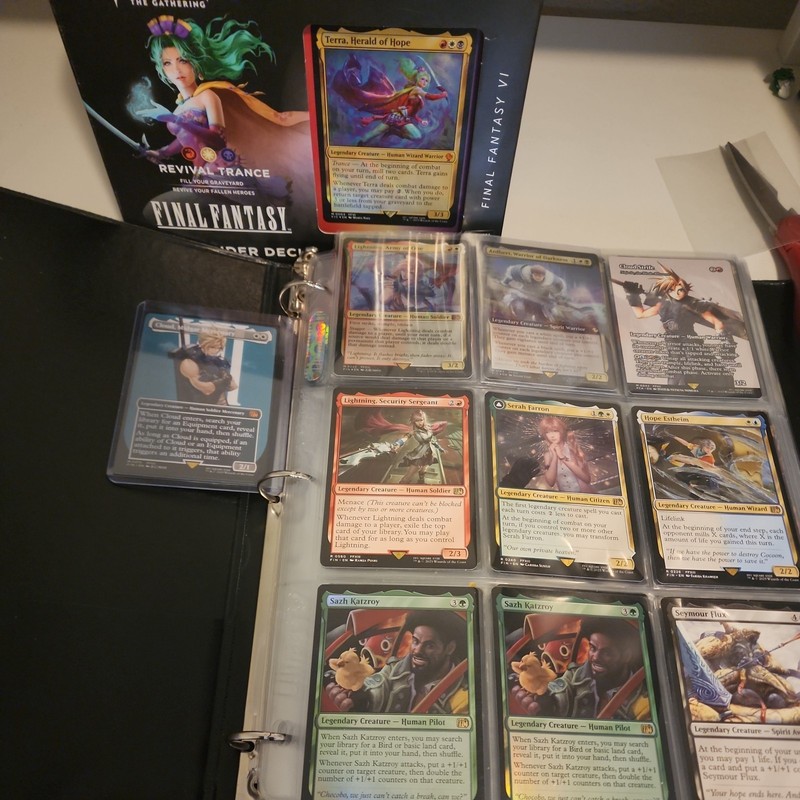 MTG FINAL FANTASY ,TNT, spiderman,Avatar &more 💰 TOTAL EST CARD VALUE:$350+🔥😁