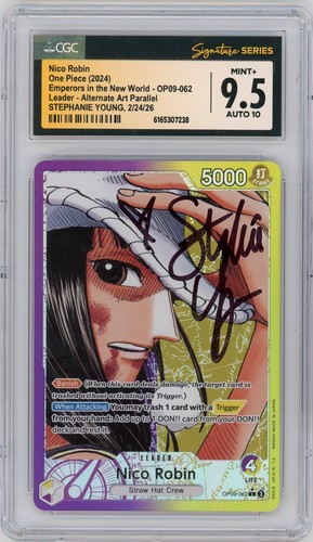 Nico Robin (Parallel) graded CGC 9.5 for sale on eBay