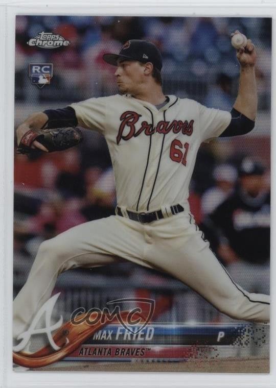 2018 Topps Chrome Refractor Max Fried #66 06ec