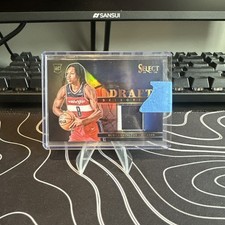 Bub Carrington 2024-25 Select Draft Selections Blue Patch /75 #DSM-BUB (RC)