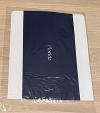 NEW Creative Memories 12x12 Navy  Silver Custom Foiled Album Spine FLORIDA