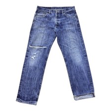 Vintage Levis 501XX Jeans Mens Fits 34x31 Redline Selvedge Made in USA