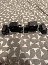 2x HTC Vive Base Station 1.0  Lighthouse w/ Power Adapter For Parts/ Not Working