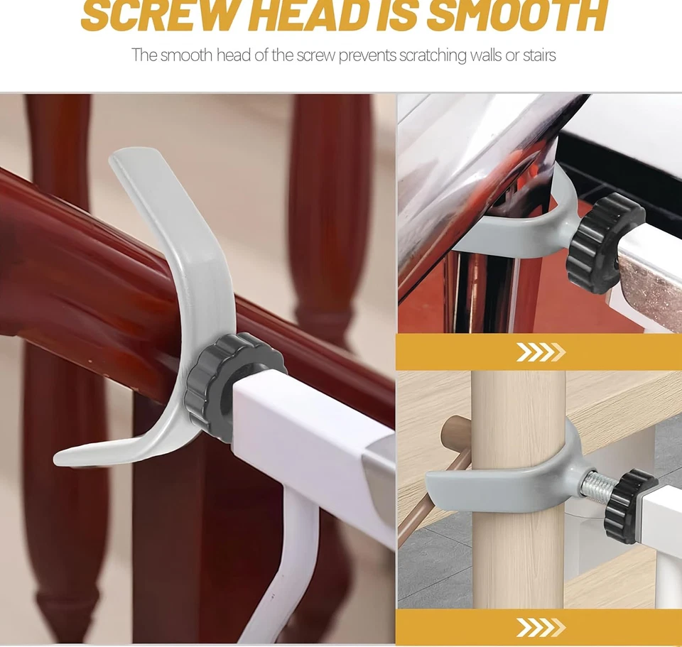 Bullone Di Ringhiera per Bambini,2 Pezzi Aste Filettate per Mandrino,Estensione - Immagine 2 di 4