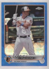 2022 Topps Chrome Logofractor Edition Blue Refractor /150 Trey Mancini #73 4z8