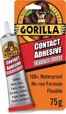 Contact Adhesive Clear 75g Strong Instant Bond Glue Multi-Surface Use