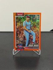 2026 Topps Series 1 #83 Jhoan Duran Orange Sand Glitter /25 Phillies