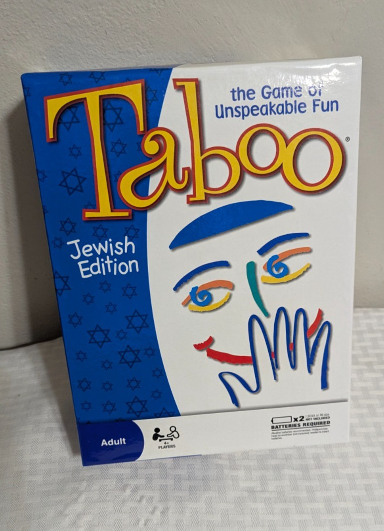 Taboo Jewish Edition Adult Party Game