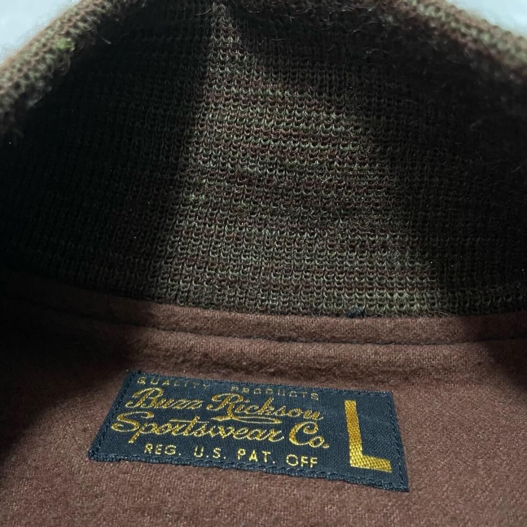 Buzz Rickson's Varsity Jacket Wool Navy USAAF From - image 13