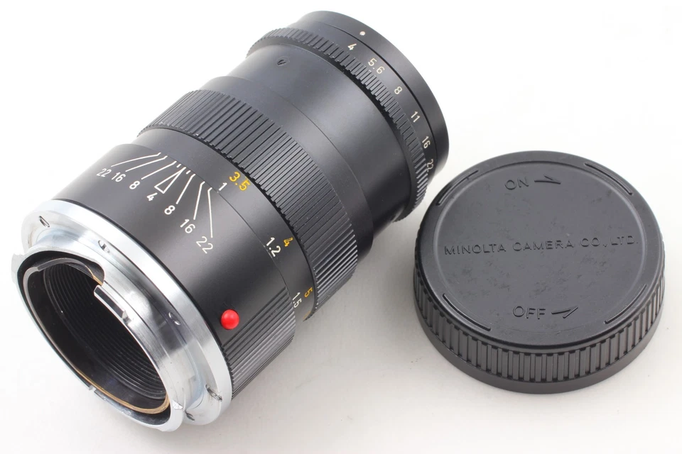 [Casi COMO NUEVO] Lente Minolta M-Rokkor 90 mm F/4 MF para montaje Leica M CL CLE JAPÓN Foto 2 de 4