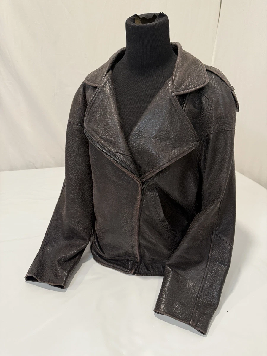 80-90s saks fifth avenue レザーボンバージャケット 黒 80-90s saks fifth avenue レザーボンバージャケット 黒