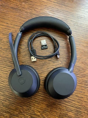 Jabra Bluetooth Headset Evolve2 55 - Link380a UC - Bild 1 von 4