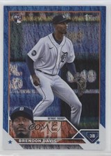 2023 Topps Series 2 Blue Foil /999 Brendon Davis #494 1a93