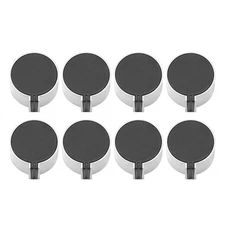 6Pcs Stove Knobs Replacement 8 Mm D Shaft Control  Knobs for Cooker Oven8833