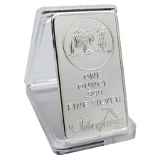 Silver Towne Mint Prospector 1 Oz Bullion Collector Art Bar Souvenir 23.51 per troy oz