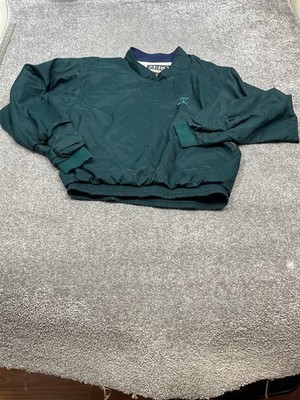 Zero Restriction Golf Outerwear USA Gore-Tex Pullover Windbreaker Green Medium