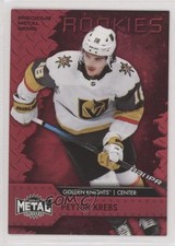 2020-21 Skybox Metal Universe Rookies PMG Red 33/90 Peyton Krebs #130 7b5
